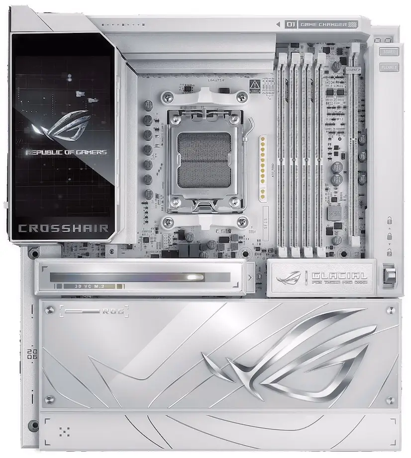 Pinar del Rey Gaming - Montaje Placa Base ASUS ROG CROSSHAIR X870E GLACIAL Pinar del Rey
