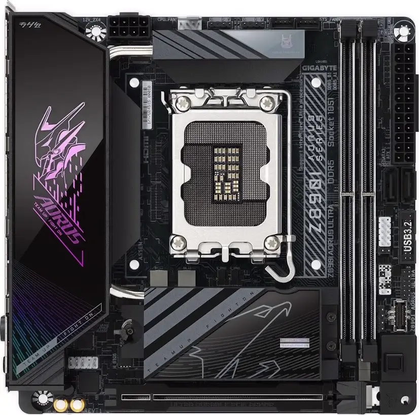 Montaje Placa Base Gigabyte Z890I AORUS ULTRA Gaming PC Pinar del Rey